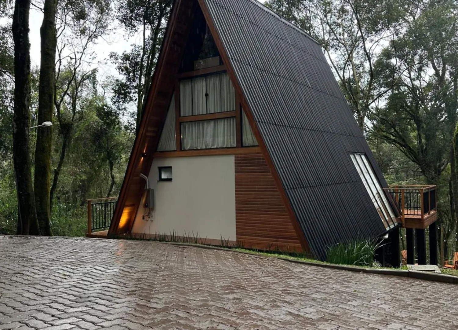 Domek alpejski Experiencia Na Cabana Costa Da Montanha Videira